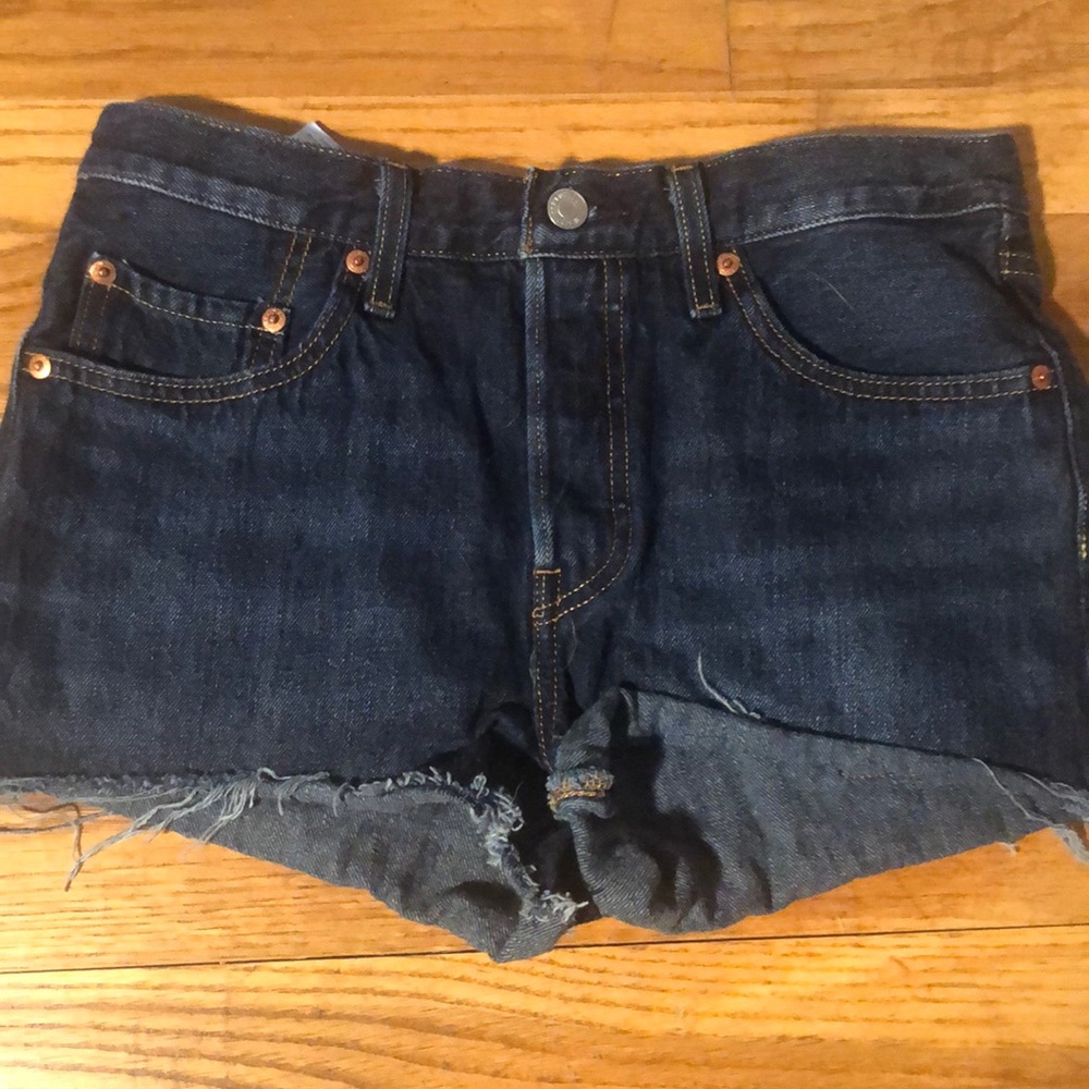 501 cut off shorts size 27